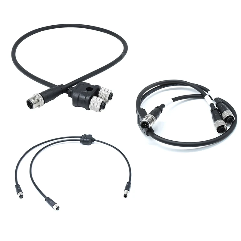 M12 5-Pin Waterproof Y-Adapter Connector 6 M12 5-Pin Waterproof Y-Adapter Connector - Image 6