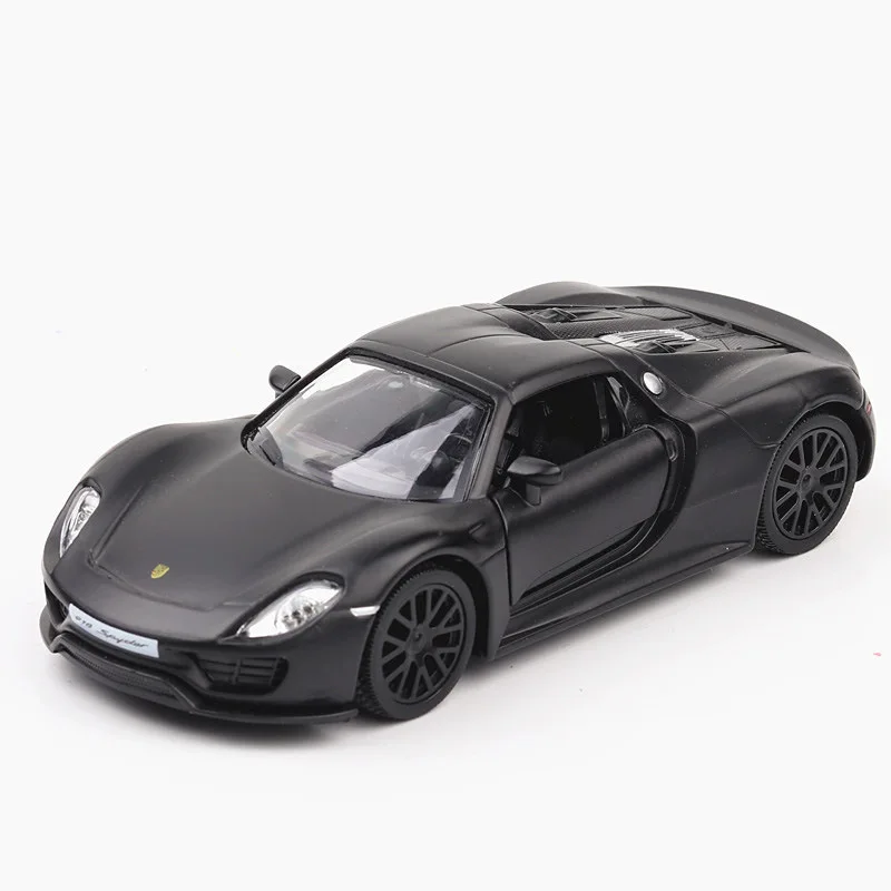 Red Porsche 918 1:36 Scale Die-Cast Toy Car 3 Red Porsche 918 1:36 Scale Die-Cast Toy Car - Image 3