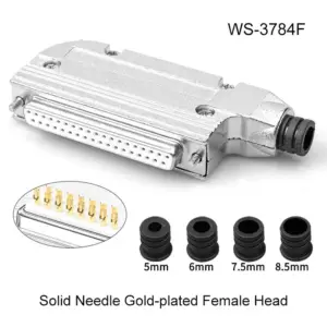 Industrial DB37 90-Degree Connector with Gold Pins 17 Sc8afd924f1994a2ab6b5e84bae302a6fB