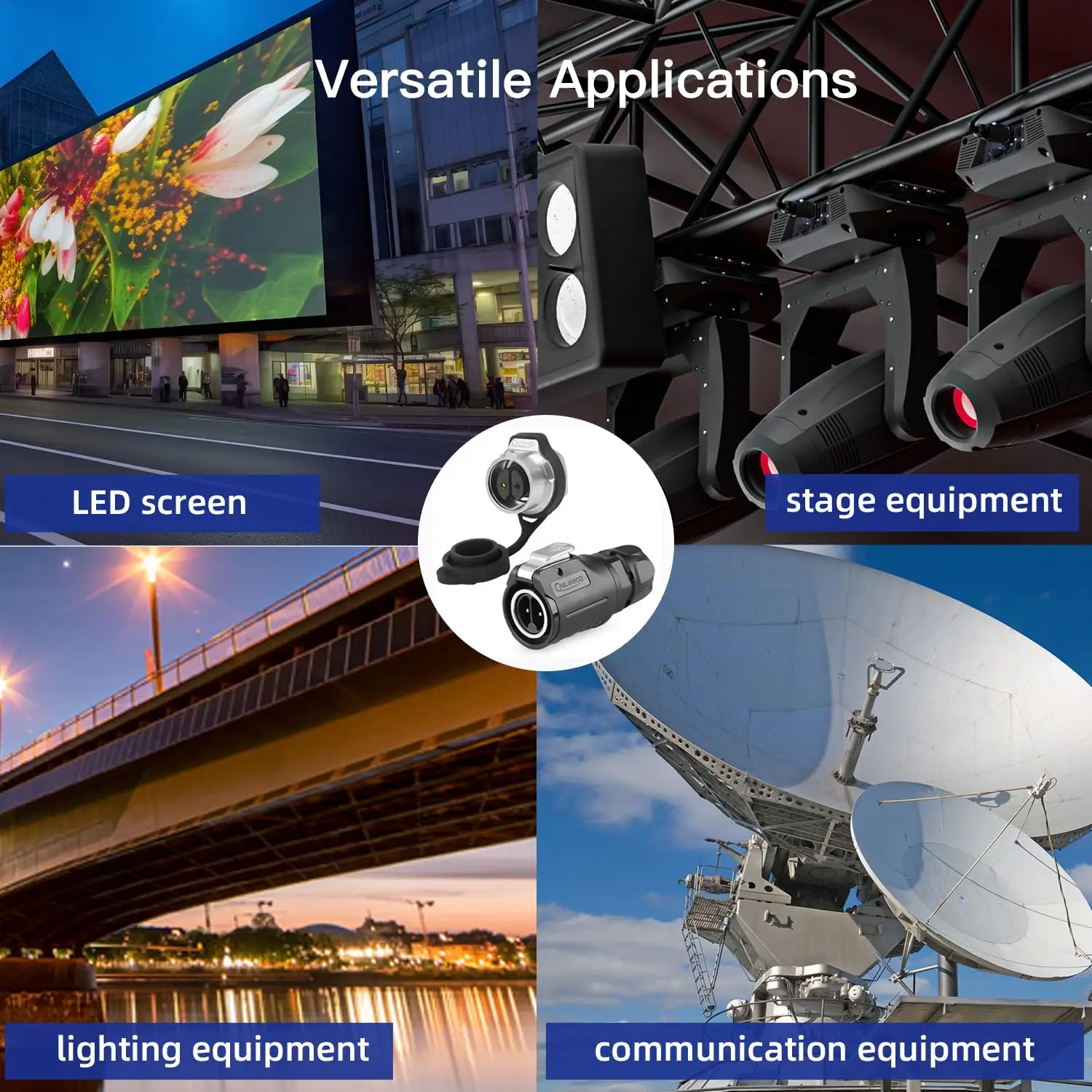 LP-16 Waterproof Circular Aviation Connector Kit 6 LP-16 Waterproof Circular Aviation Connector Kit - Image 6