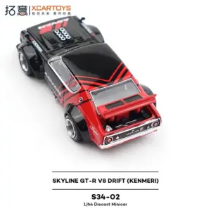 Skyline GT-R V8 Drift Diecast Model 1:64 Scale