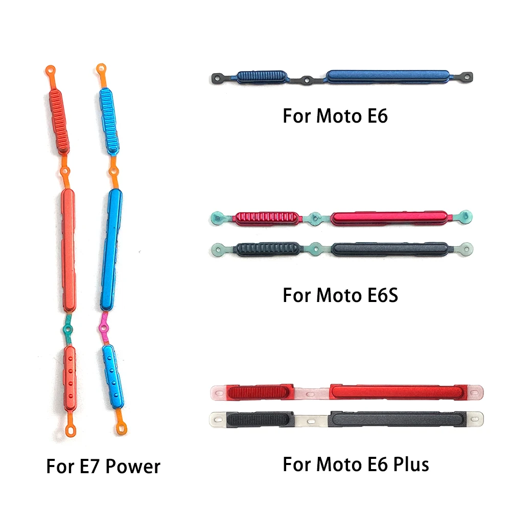 Vibrant Motorola Side Key Button Set for Models E5-E40 2 Vibrant Motorola Side Key Button Set for Models E5-E40 - Image 2