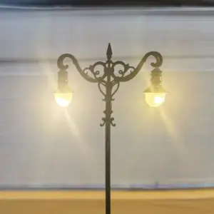 Vintage HO Scale Streetlamp Set (1 or 3) 9 Sc8e7a401b6aa4e87b38681f71e13e0d5d