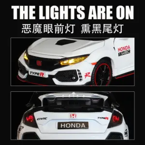 1:32 Scale Honda Civic Type-R Diecast Model 10 Sc8f112b787d347169ed98da4ff3e175cV
