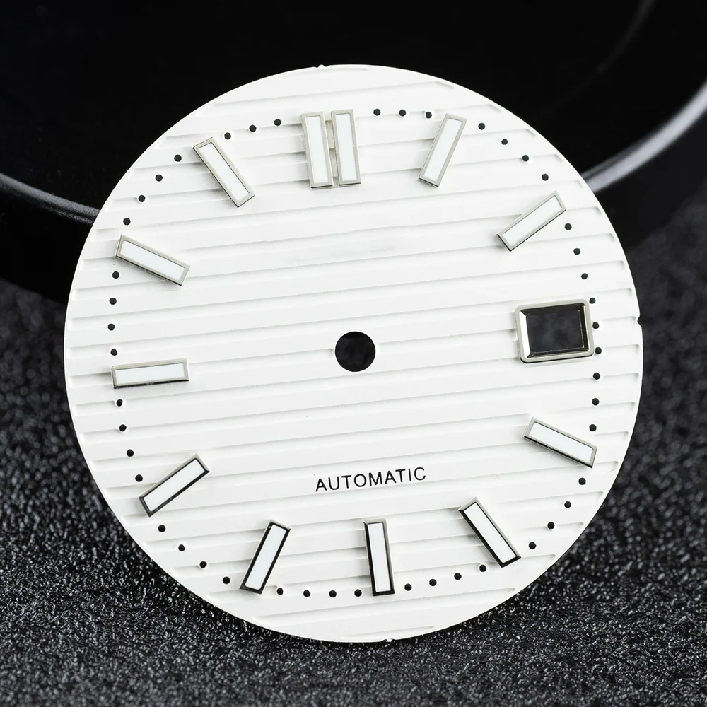 30.5mm NH35/36 Textured Matte Watch Dial 2 30.5mm NH35/36 Textured Matte Watch Dial - Image 2