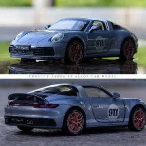 Porsche 911 Targa 4S Diecast Model Car 1:32 Scale 13 Sc90f9b8ae85e4e4d84812e8091f115344