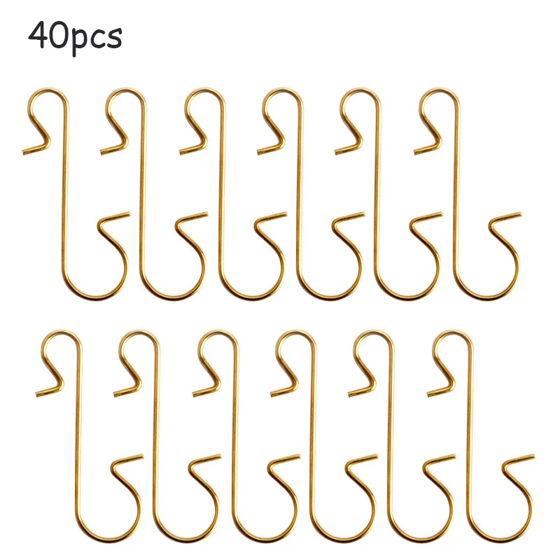 Colorful Metal S-Shaped Christmas Hooks (Set of 40) 10 Colorful Metal S-Shaped Christmas Hooks (Set of 40) - Image 10