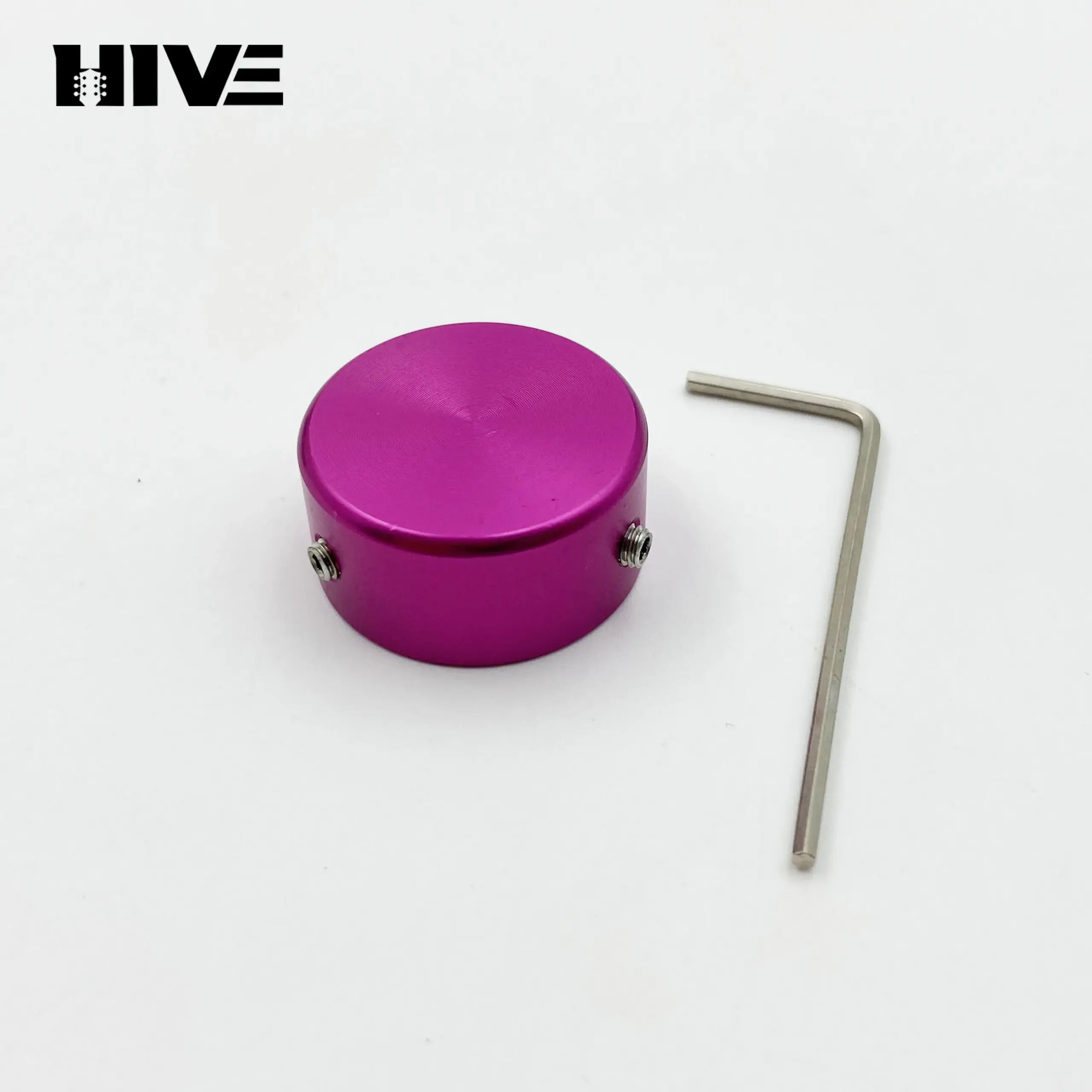 Vibrant Aluminum Effect Pedal Caps Set 7 Vibrant Aluminum Effect Pedal Caps Set - Image 7