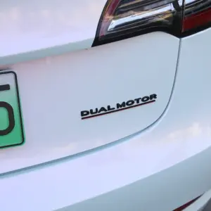 Tesla Dual Motor Emblem for Model Y, 3, X, S 13 Sc940433aab5d410fa3e2b74ddd078f50Z