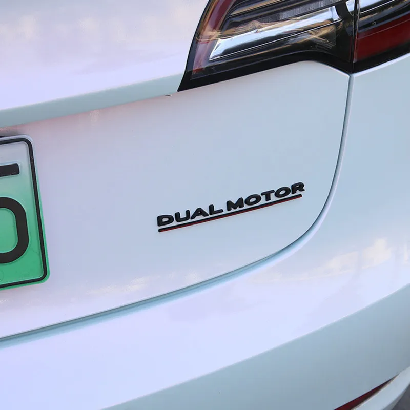 Tesla Dual Motor Emblem for Model Y, 3, X, S 4 Tesla Dual Motor Emblem for Model Y, 3, X, S - Image 4