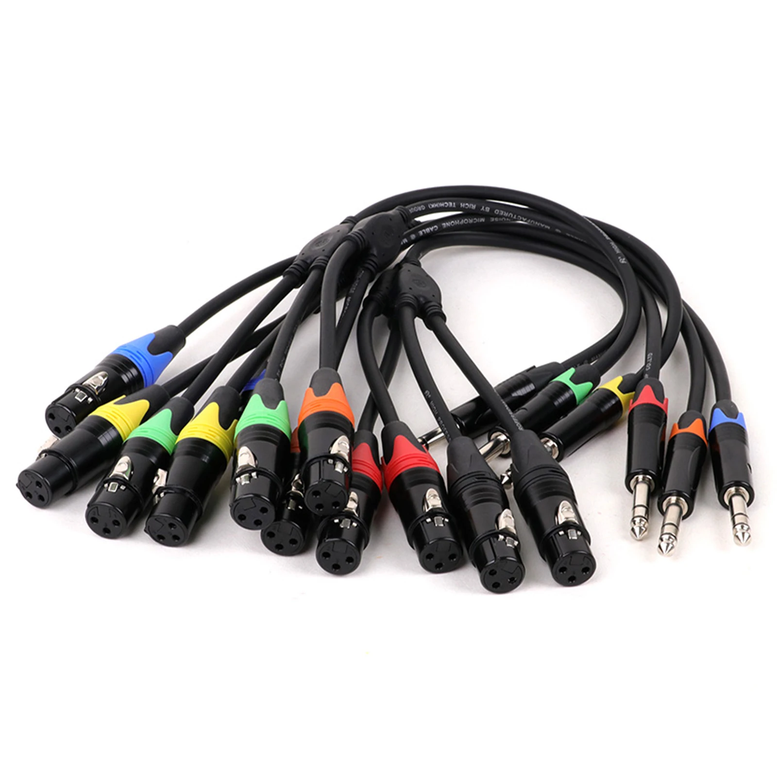 6.35mm to XLR Stereo Splitter Cable 0.3m/0.5m 6 6.35mm to XLR Stereo Splitter Cable 0.3m/0.5m - Image 6