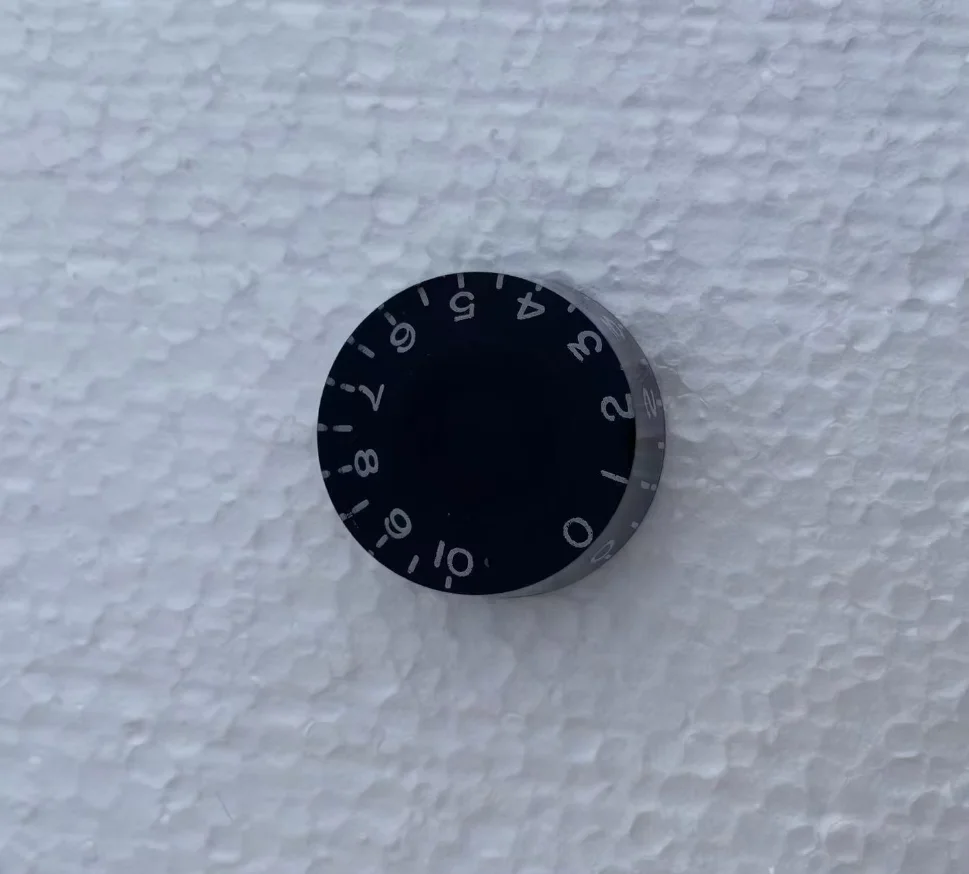 Black Electric Guitar Speed Knobs Set of Four 5 Black Electric Guitar Speed Knobs Set of Four - Image 5