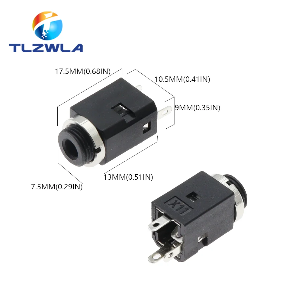 3.5mm Stereo Female Socket Jack 36V for Audio Projects 5 3.5mm Stereo Female Socket Jack 36V for Audio Projects - Image 5