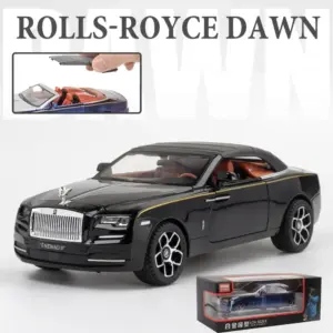 Purple Rolls-Royce Dawn 1:24 Diecast Model 17 Sc977317b4e0143f28a4e8fb3b42b9737P
