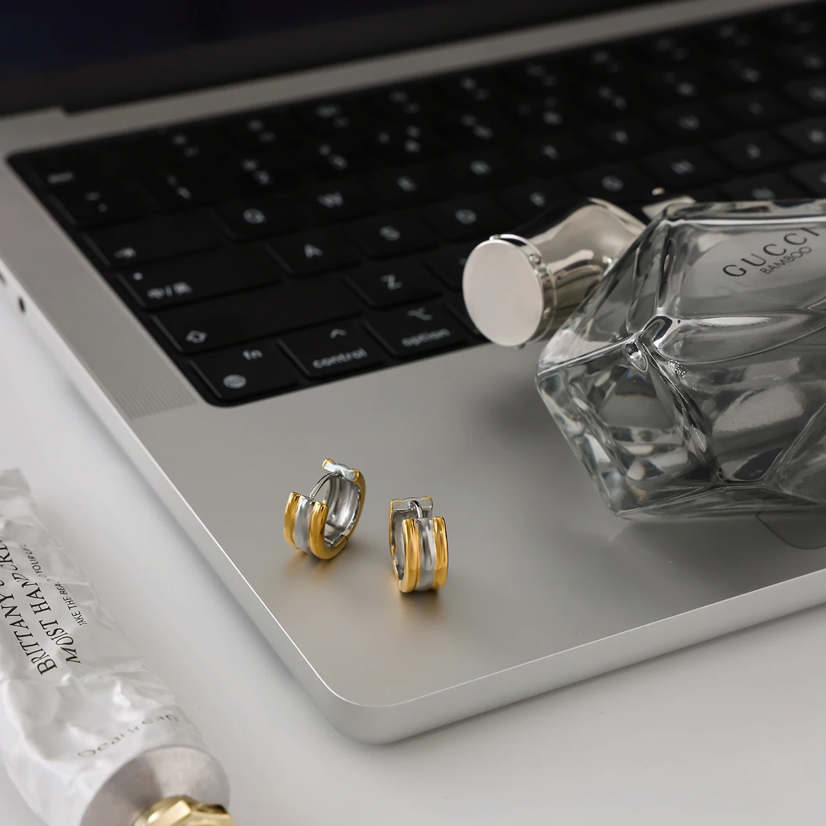 Geometric Stainless Steel Hoop Earrings 4 Geometric Stainless Steel Hoop Earrings - Image 4