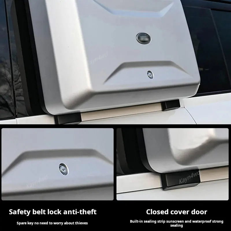 Land Rover Defender 90/110/130 Side Window Toolbox 3 Land Rover Defender 90/110/130 Side Window Toolbox - Image 3