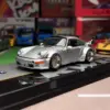 Silver Porsche 911 Model for Collectors
