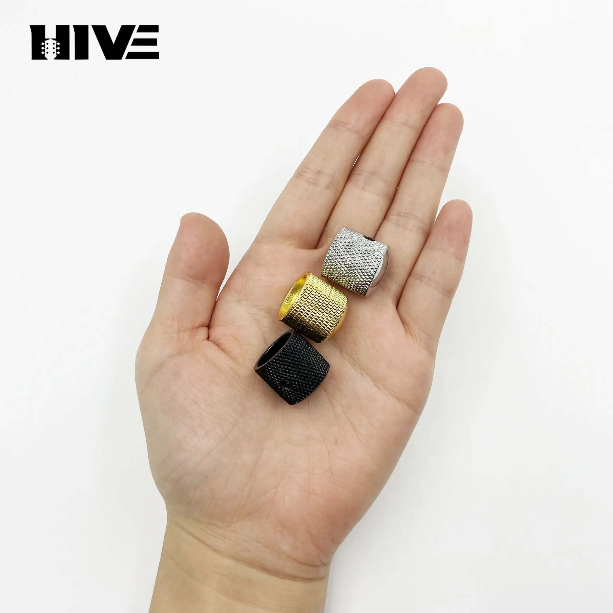 Metal Guitar Potentiometer Knob Set for TL JB PB 3 Metal Guitar Potentiometer Knob Set for TL JB PB - Image 3