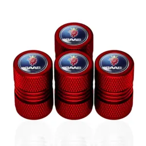 Saab Aluminum Tire Valve Caps Set 8 Sc9c531c7e2dd48fa80eaf7d3b0c405f6B