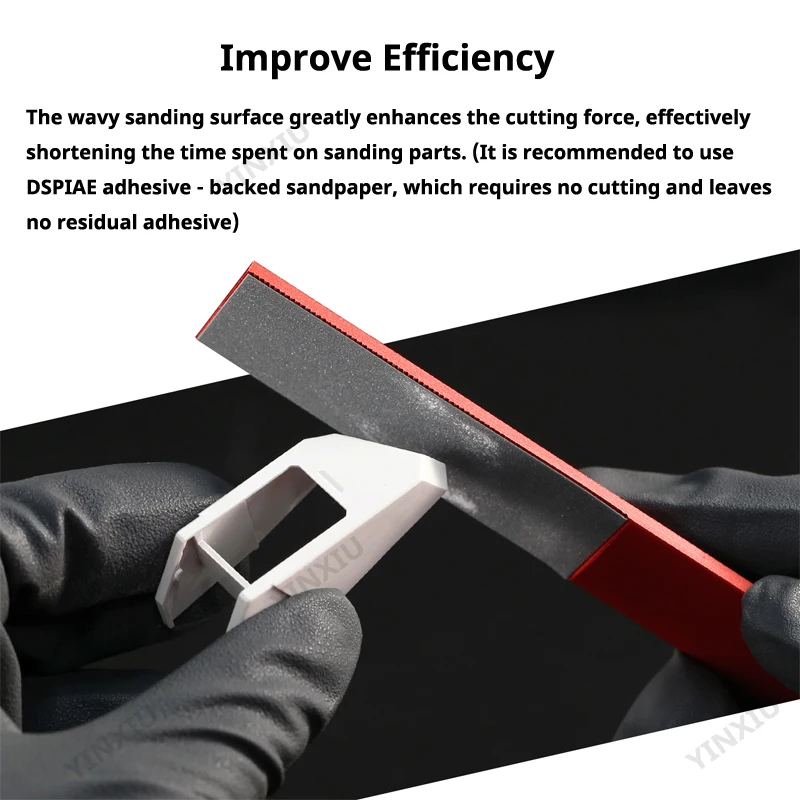 DSPIAE Double-Sided Aluminum Sanding Plate - 3 Colors 2 DSPIAE Double-Sided Aluminum Sanding Plate - 3 Colors - Image 2