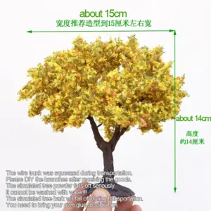 Vibrant Miniature Wire Tree for Dioramas 14 Sc9d57e5f68bf4b57bec42edc888827bdf