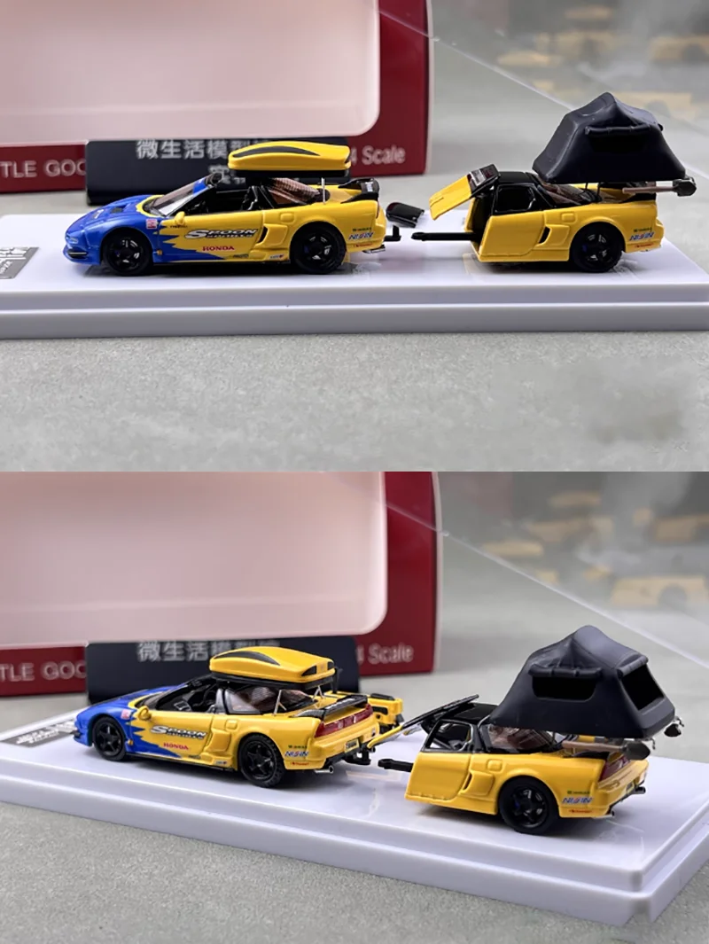 Vibrant Yellow 1:64 NSX Diecast Model 2 Vibrant Yellow 1:64 NSX Diecast Model - Image 2