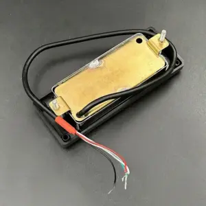 Mini LP Humbucker Pickup with Brass Cover 9 Sc9f52ebee3b944719325fc70c19cfdc24