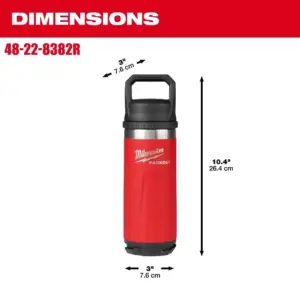 Milwaukee PACKOUT™ 18 oz Insulated Stainless Bottle 8 Sca020f72457243959f56ef25bfacbc06c