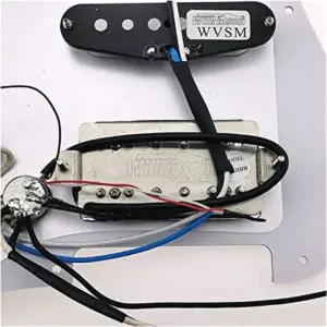 Prewired SSH Strat Pickguard with Wilkinson Alnico 5 11 Sca0589823faa4ea5aca2eb92a9f8af529