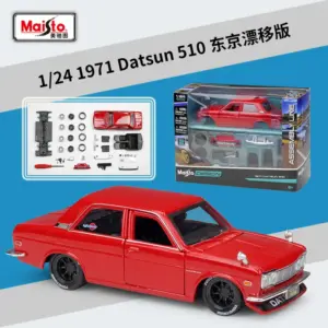 Maisto 1971 Datsun 510 1:24 Die-Cast Model 19 Sca12e7c5d9864152a23a6d3a27888e16Z