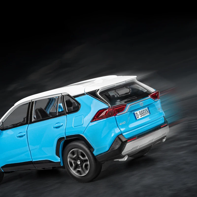 1:22 Scale RAV4 Alloy Model Car 3 1:22 Scale RAV4 Alloy Model Car - Image 3
