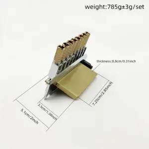 High-End Headless Guitar Bridge for 7/8-String Guitars 15 Sca1fb36dcac04010ae9cd9813c84a2f9v