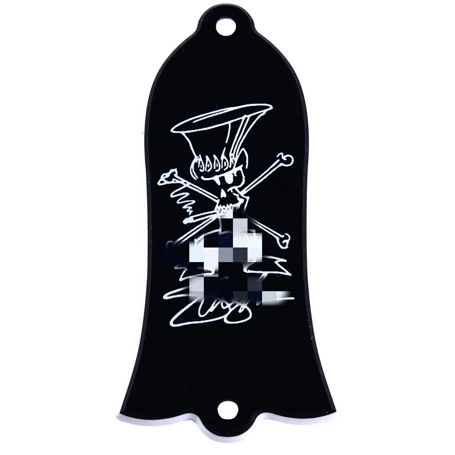 Black Bell-Shaped Guitar Cover Plates for Gibson Models 3 Black Bell-Shaped Guitar Cover Plates for Gibson Models - Image 3