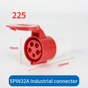Industrial Waterproof Power Connector 32A 220/380V 18 Sca2021092a2d4065959a205da7a6111en