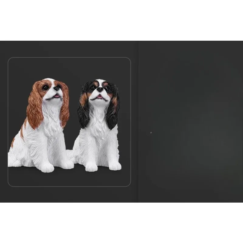 Elegant Cavalier King Charles Spaniel Figurine 6 Elegant Cavalier King Charles Spaniel Figurine - Image 6