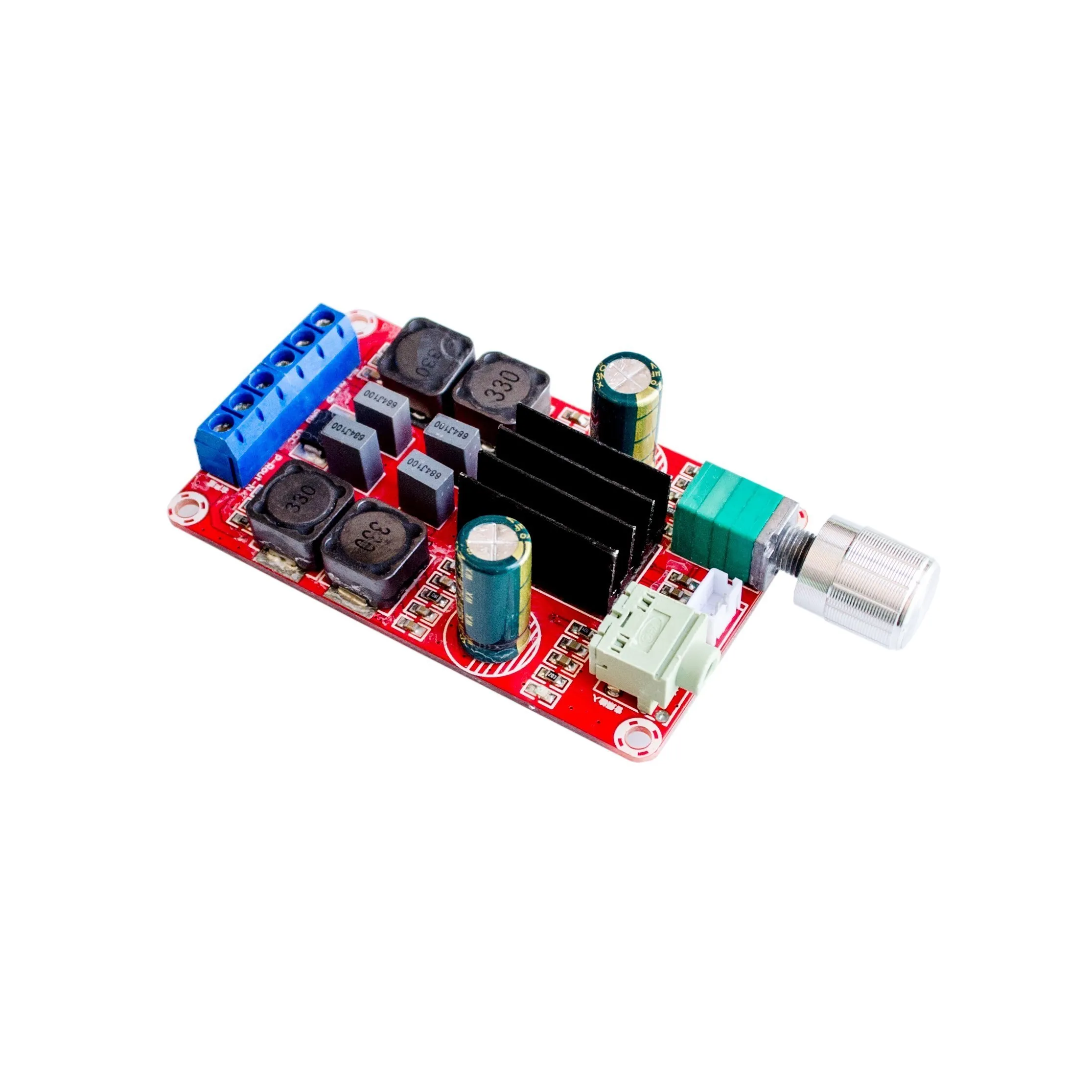 Red TPA3116 D2 Dual-Channel Amplifier Board 50W Each 2 Red TPA3116 D2 Dual-Channel Amplifier Board 50W Each - Image 2