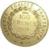 Vintage 1908 France 100 Francs Replica Coin