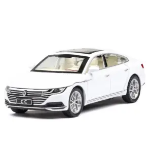 White 1:32 Scale Volkswagen CC Diecast Model 17 Sca4b54e3f3f648d5bf67c914551e0525C