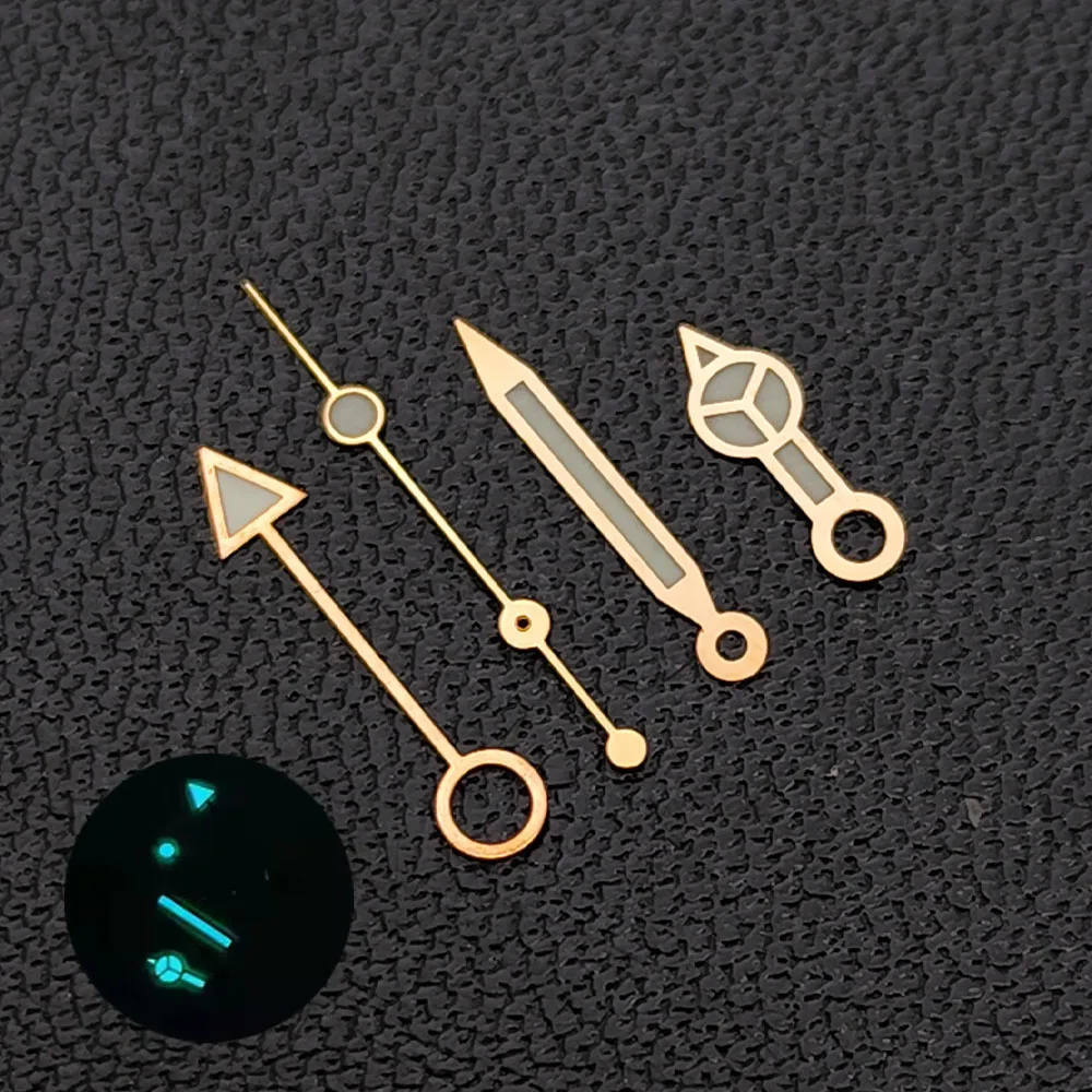 NH34 GMT Watch Hands Set with Luminous for Seiko Model 3 NH34 GMT Watch Hands Set with Luminous for Seiko Model - Image 3
