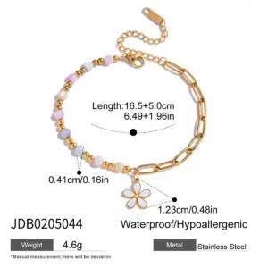 Stainless Steel Gold-Tone Women's Bracelet 18 Sca5bdae1fdab452cbb463216dc2edf9eA