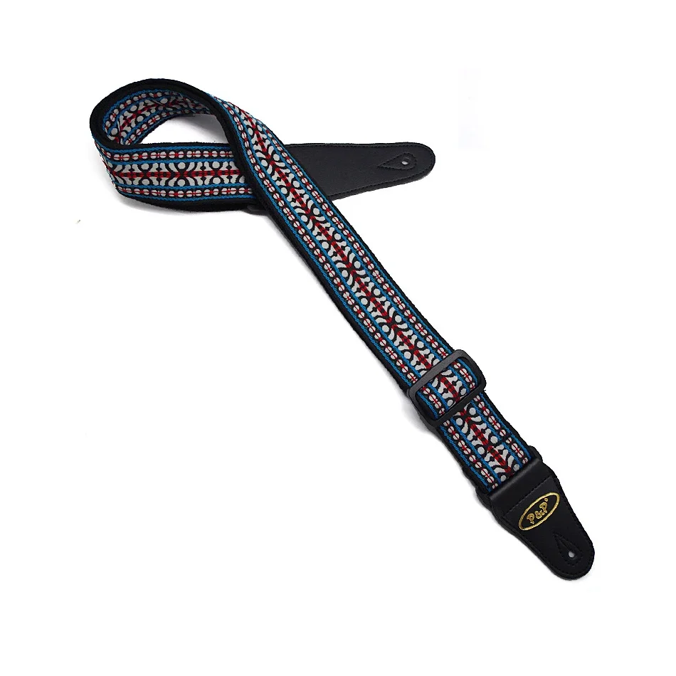 Ethnic Pattern Guitar Strap 150cm for All Guitars 2 Ethnic Pattern Guitar Strap 150cm for All Guitars - Image 2