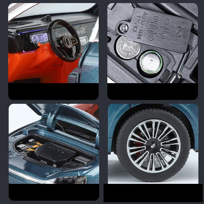 1:24 AITO M9 SUV Diecast Model 5 1:24 AITO M9 SUV Diecast Model - Image 5