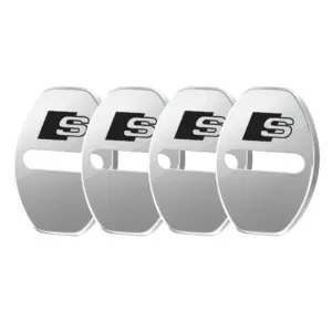 Car Lock Cover Set for A3, A4, Q7, S Series 18 Sca938773b6364cd8a6fcc2e69ce76931t