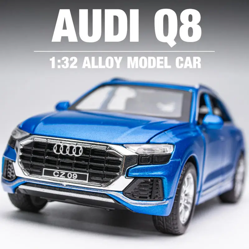 1:32 Scale Q8 SUV Diecast Model 3 1:32 Scale Q8 SUV Diecast Model - Image 3
