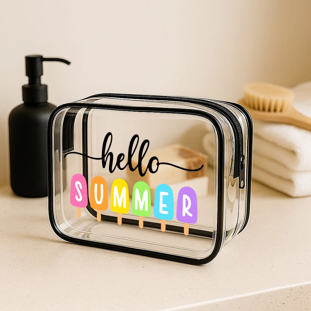 Waterproof PVC Summer Handbag in 3 Sizes 6 Waterproof PVC Summer Handbag in 3 Sizes - Image 6