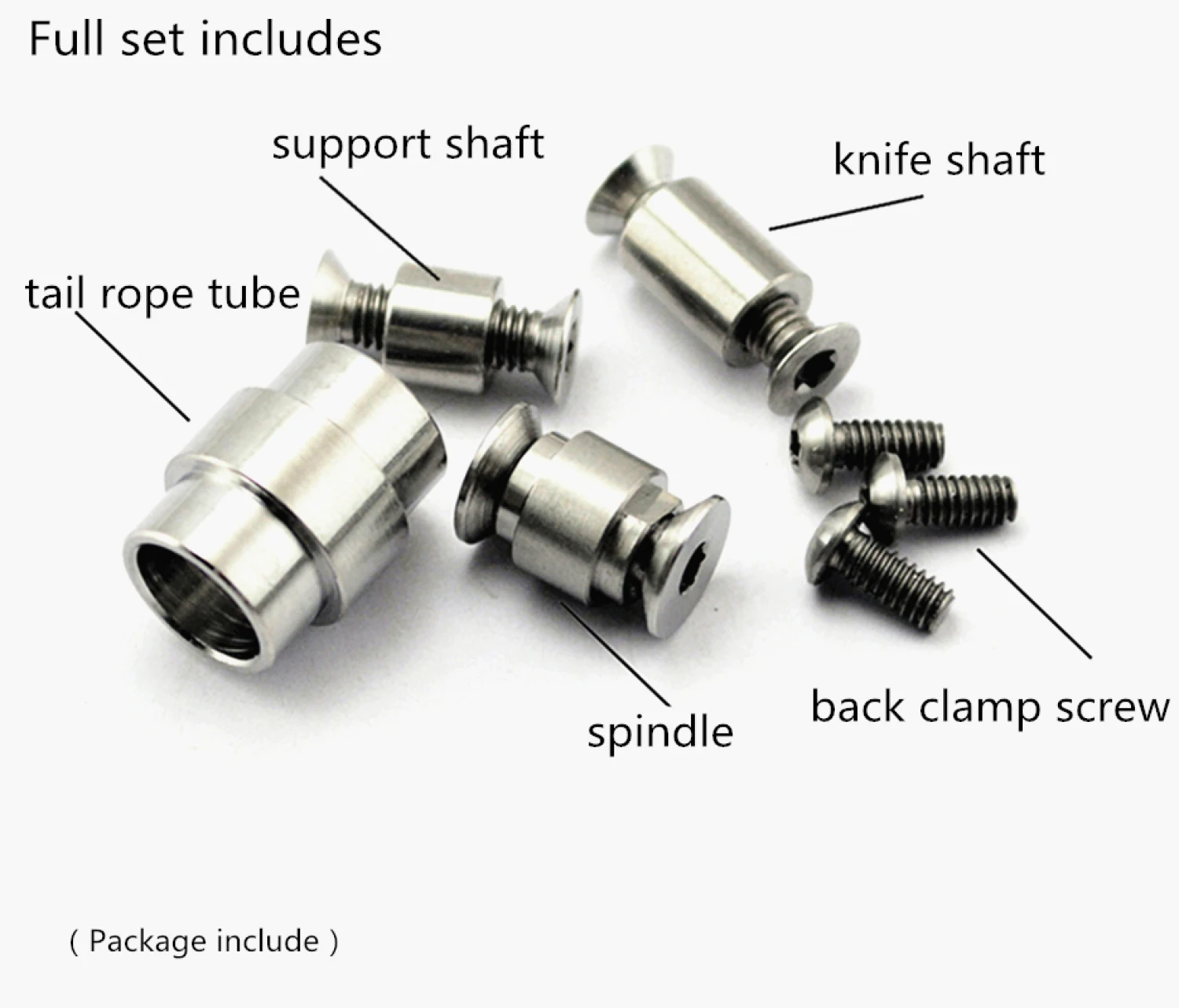 Titanium Screw Set for Spyderco C81 Paramilitary 2 5 Titanium Screw Set for Spyderco C81 Paramilitary 2 - Image 5