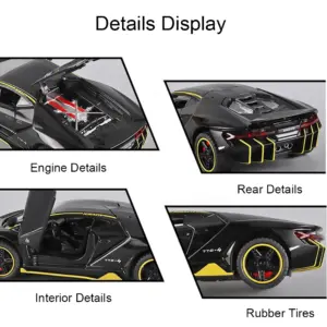 1:32 Lamborghini LP770-4 Miniature Toy 13 Scae803f337bc41e3becc0352c876c263Q 1