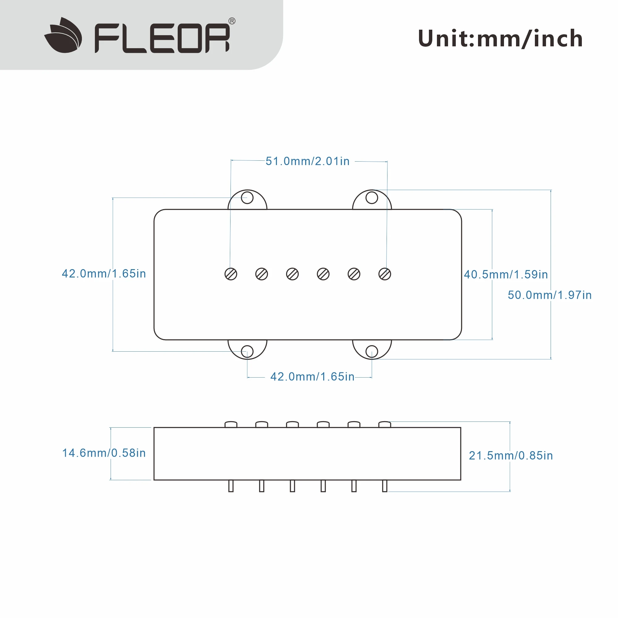 Vintage Ivory Jazzmaster Pickup for Guitar 3 Vintage Ivory Jazzmaster Pickup for Guitar - Image 3