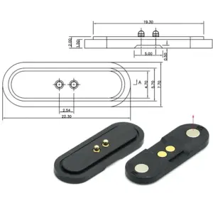 Magnetic Pogo Pin Connector Set, 2-4 Pin, 2.5mm 11 Scafee8bdeb3f4b45ba39c86869189d543