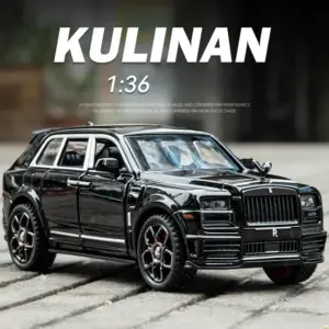 Luxury Black Rolls Royce Cullinan SUV Model 1:36 Scale 10 Scb0611db90394edf8a580f683f3893d4M